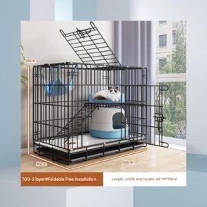 Cat House Cat Cage Cat Villa Cat Climbing Frame Indoor Space No installation required